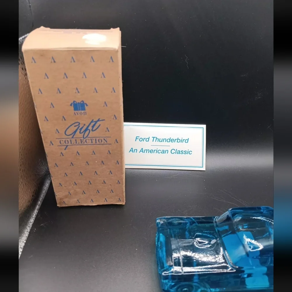 NIB Vintage Avon 1955 Thunderbird Seazone Aftershave Full Decanter!